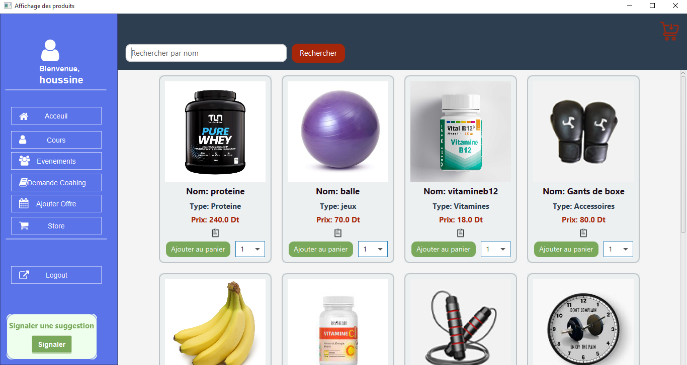 FlexFlowGym Dashboard