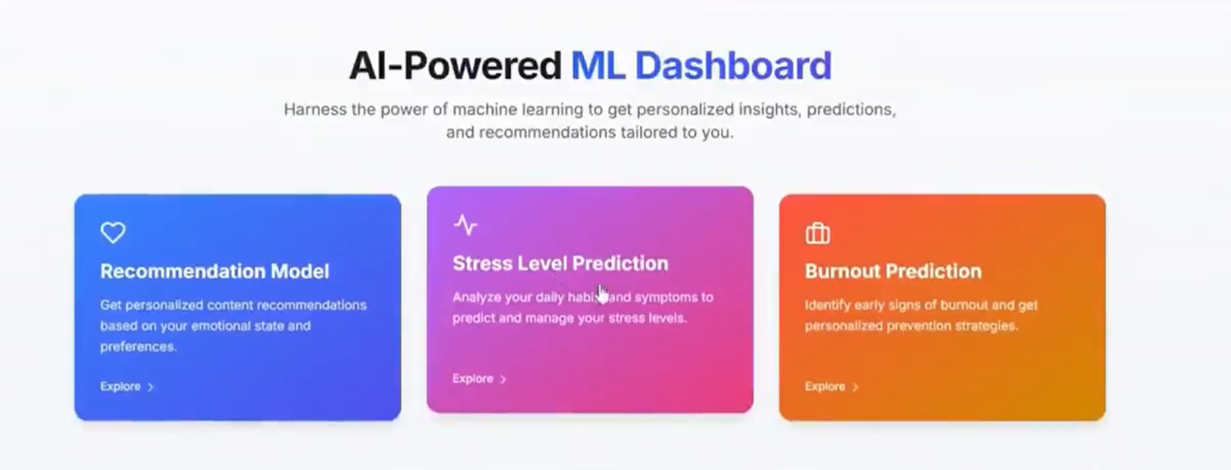 ML Dashboard