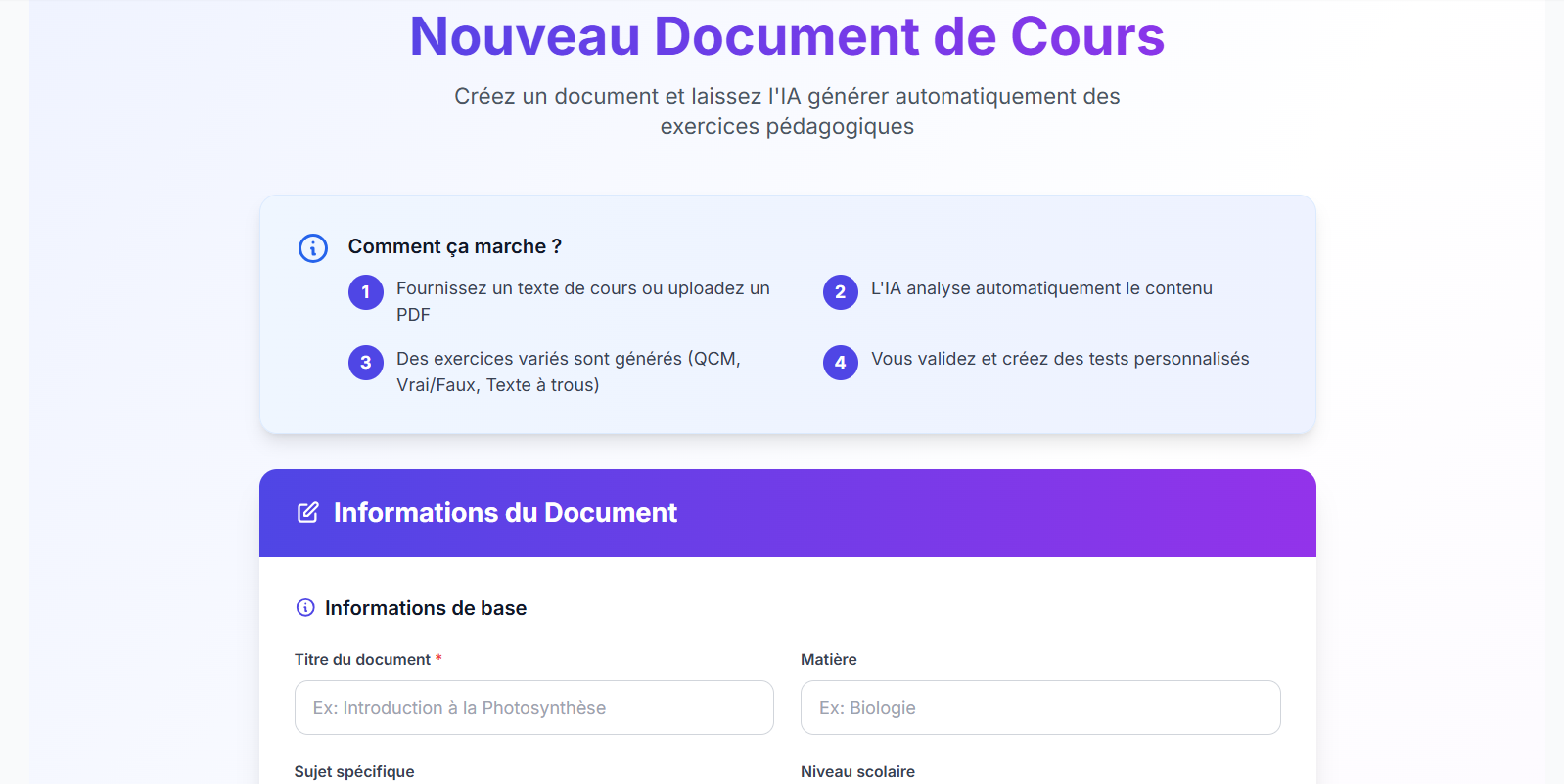 EduIA Dashboard
