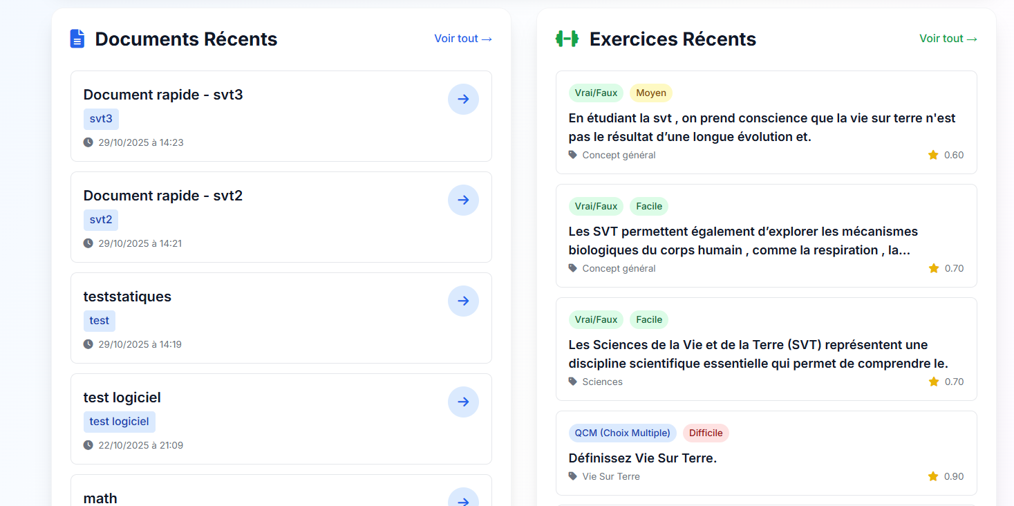 EduIA Dashboard