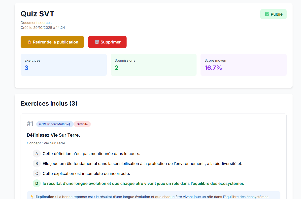 EduIA Dashboard