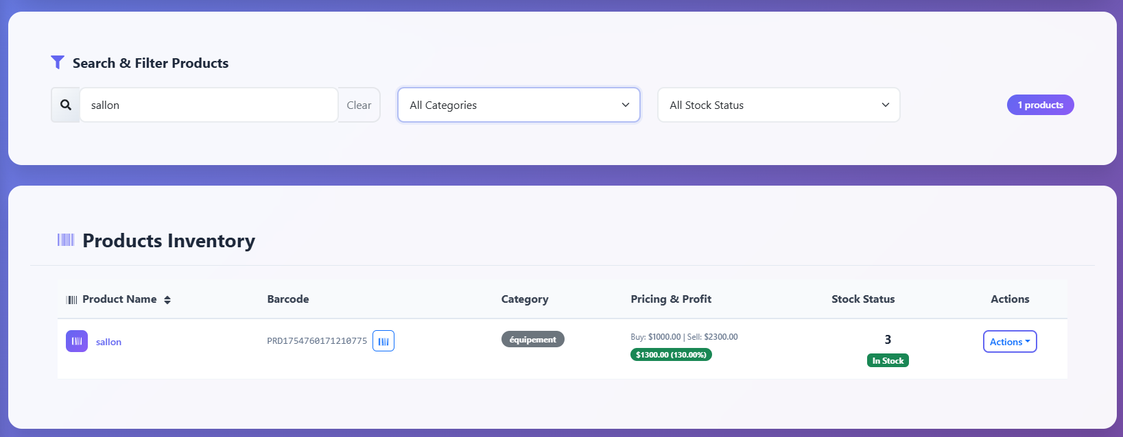 StockTrack Orders