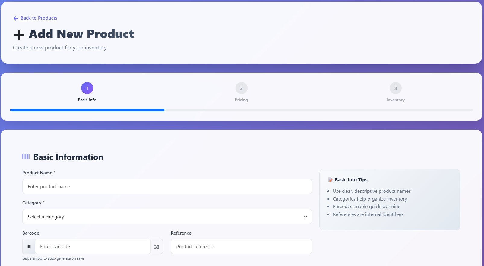 StockTrack Suppliers