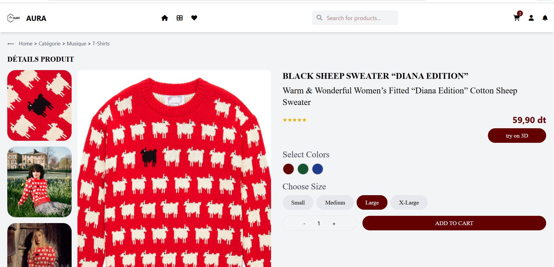 UX Design Interface